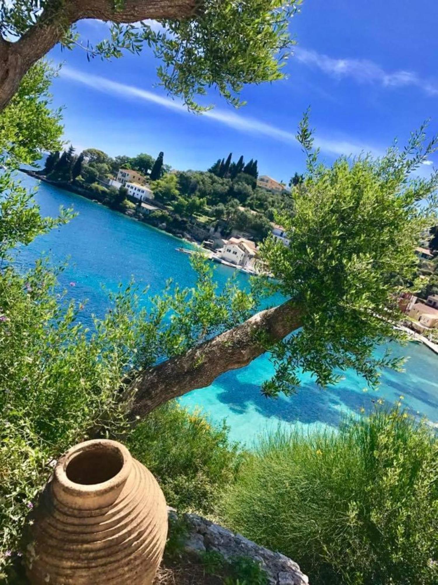 Aronis Spyros Panoramic Seaview Apartments Longós Екстериор снимка